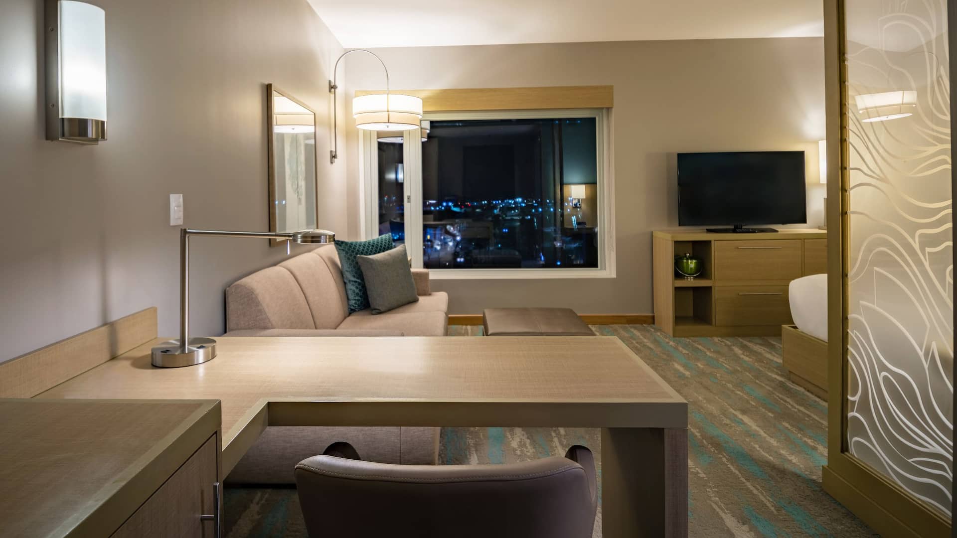 Hyatt Place Aruba Airport King View Guestroom Layout