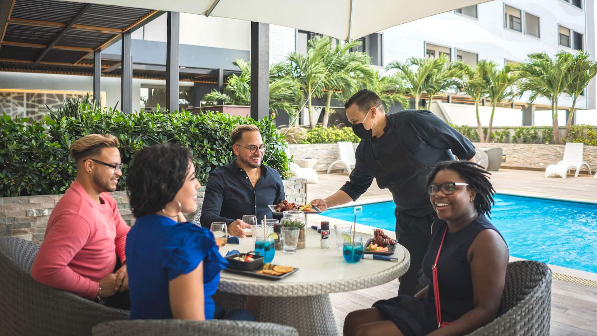 Hyatt Place Aruba Airport Poolside Dinner