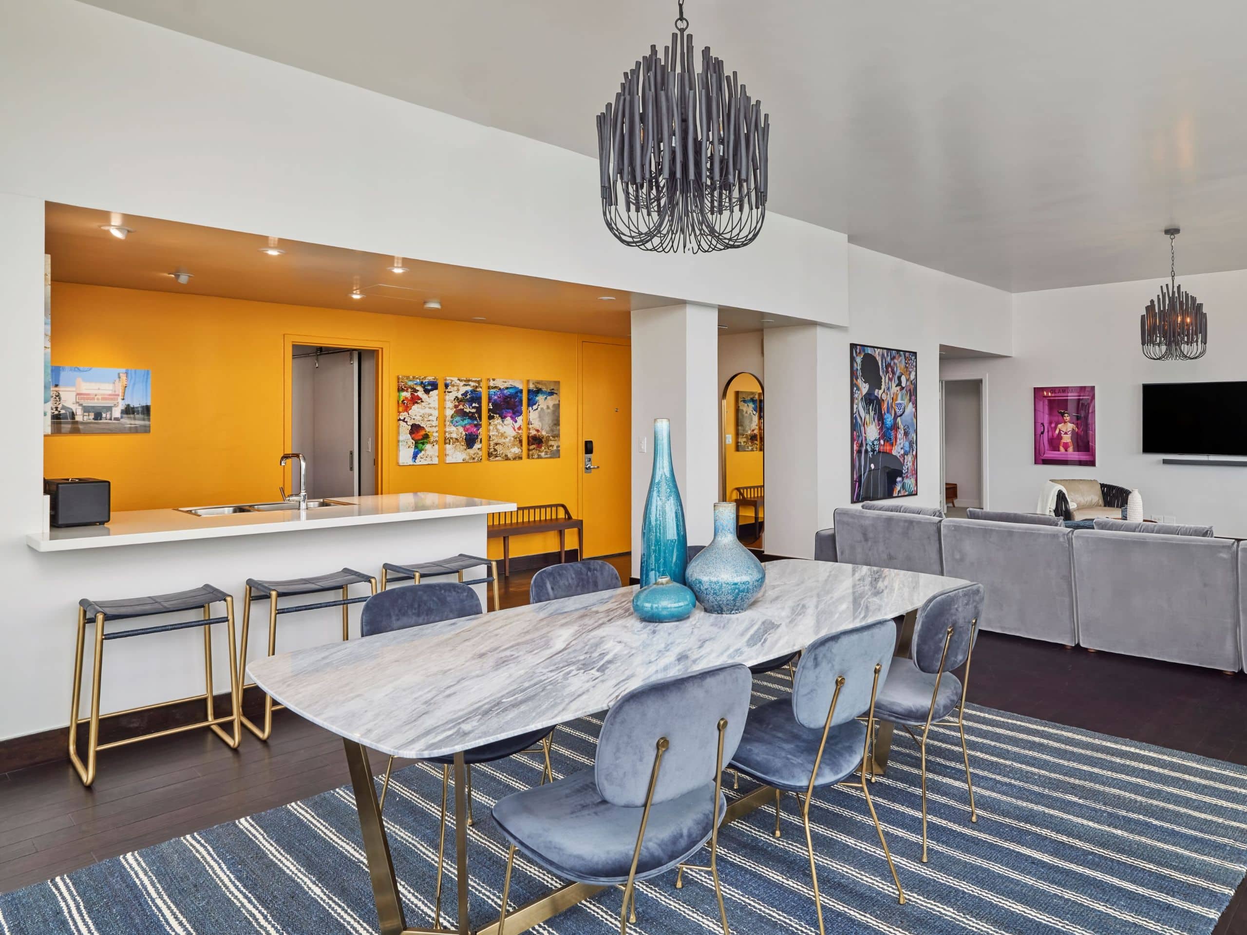 Andaz West Hollywood Panorama Suite Living Dining