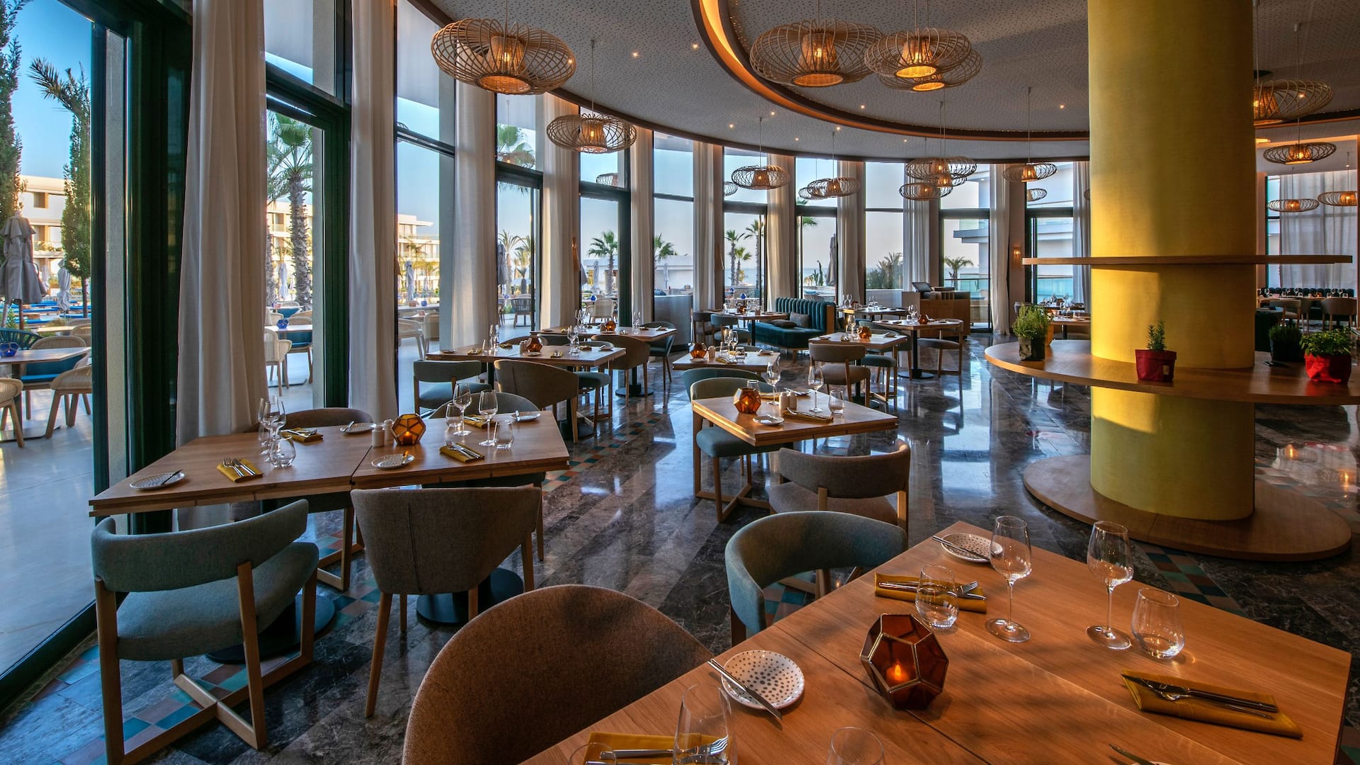 Hyatt Regency Taghazout Citron Brule Restaurant  View