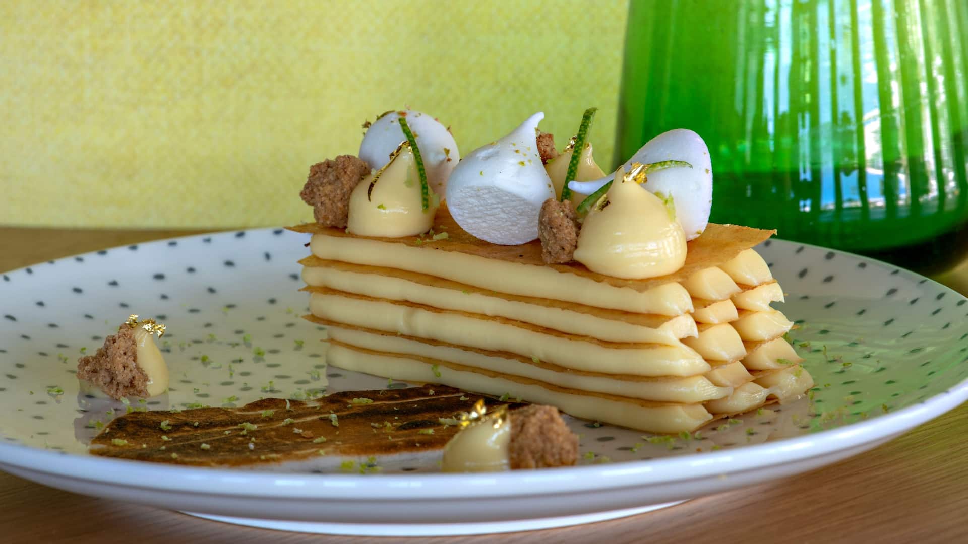 Hyatt Regency Taghazout Citron Brule Restaurant Lemon Dessert