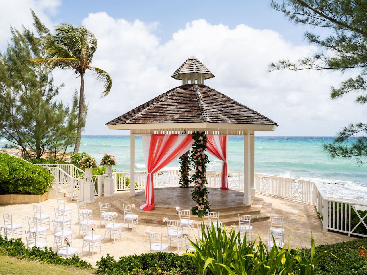 Wedding Gazebo at Hyatt Ziva Rose Hall