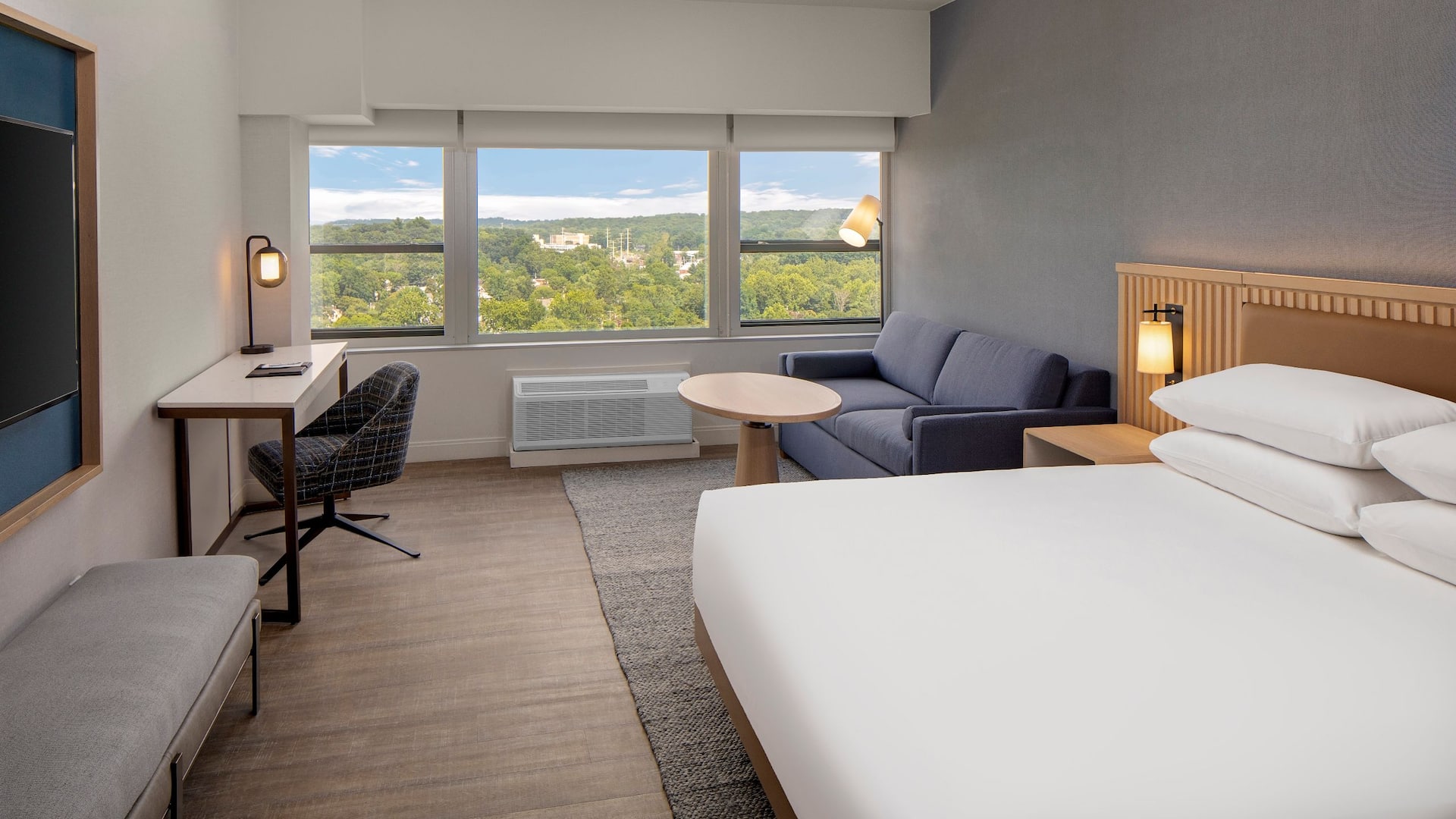 Hyatt Regency Morristown King Bed Guestroom