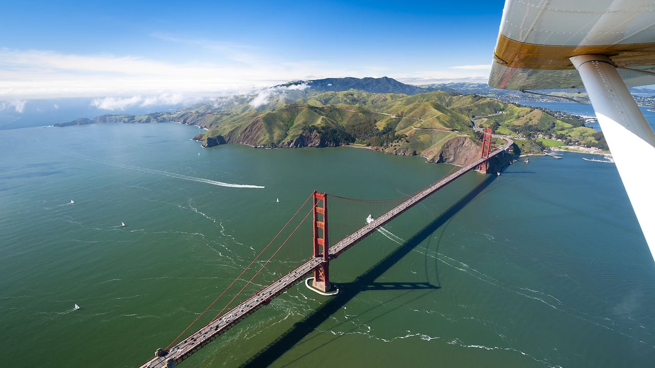 Golden Gate Bridge Seaplane