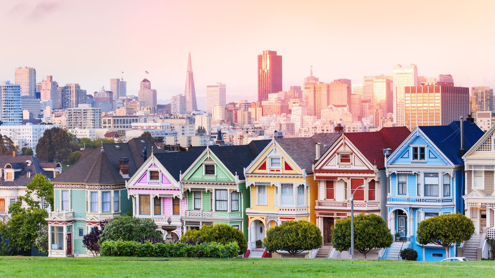 Grand Hyatt San Francisco Painted Ladies