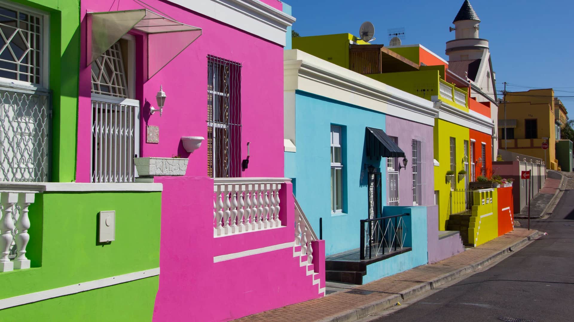 Hyatt Regency Cape Town Colorful Houses In Bo Cape