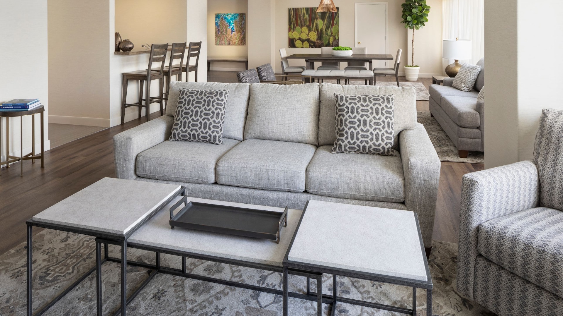 Hyatt Regency Phoenix Suite Living Room
