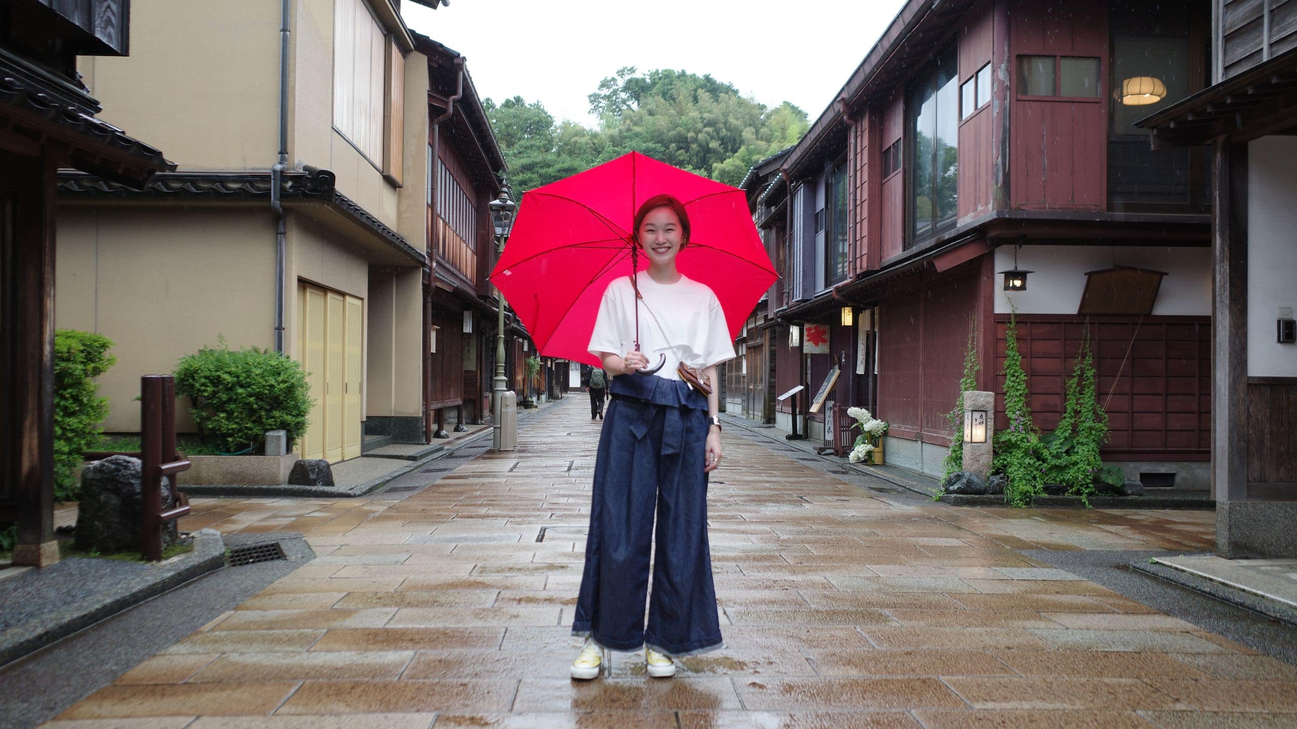 Hyatt Centric Kanazawa Higashi Chaya In Rain
