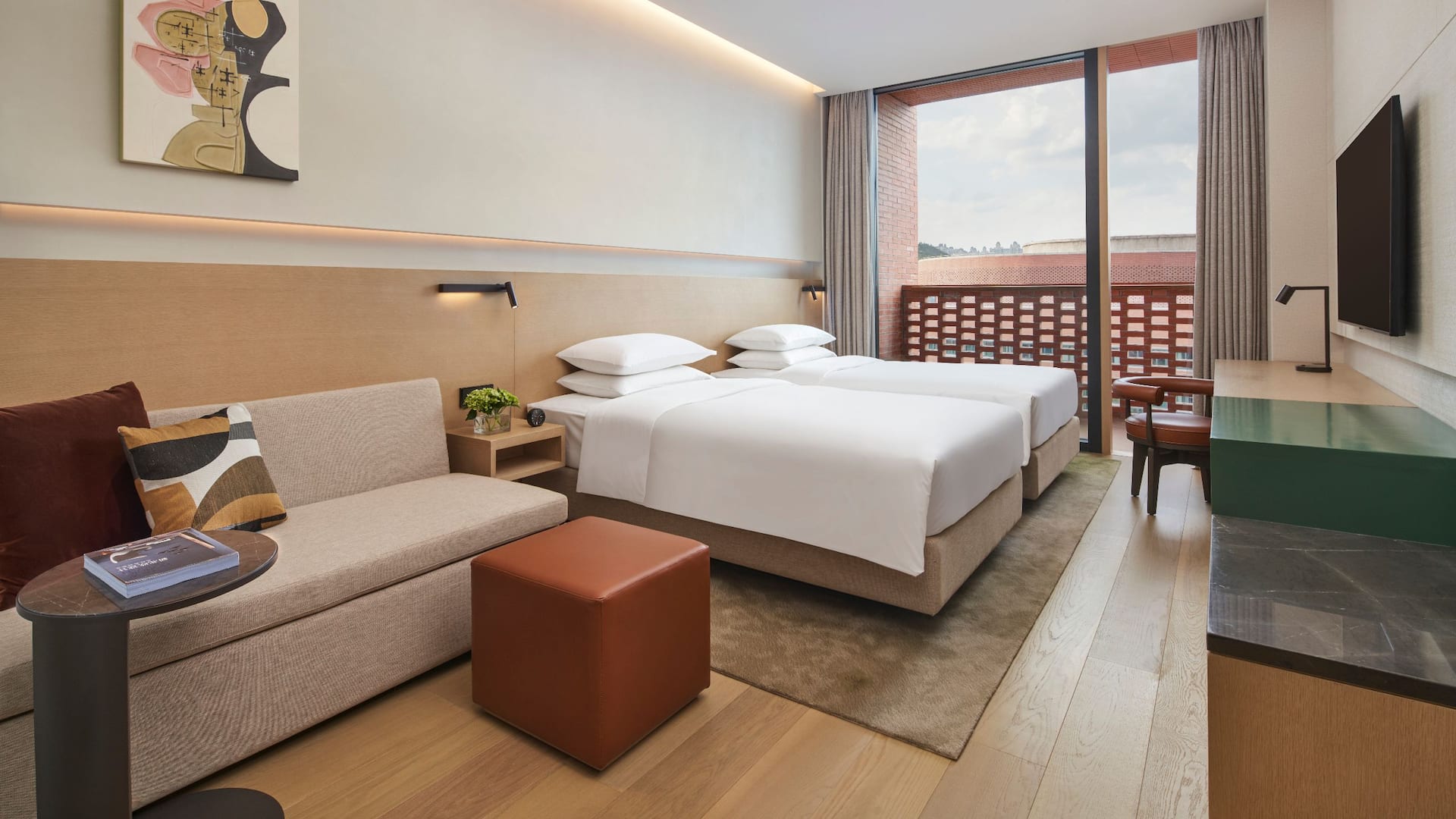 Hyatt Place Jingdezhen Taoxichuan Two Twin Guestroom