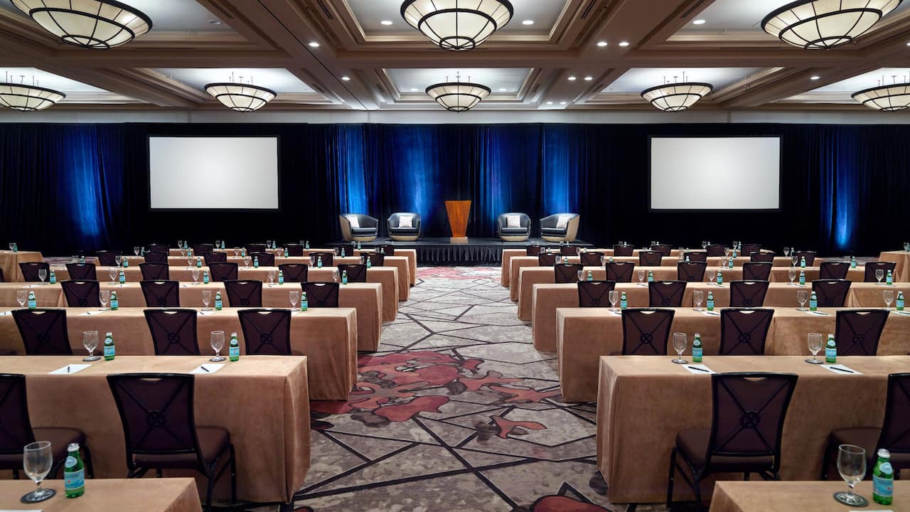 Texas Ballroom Classroom Setup