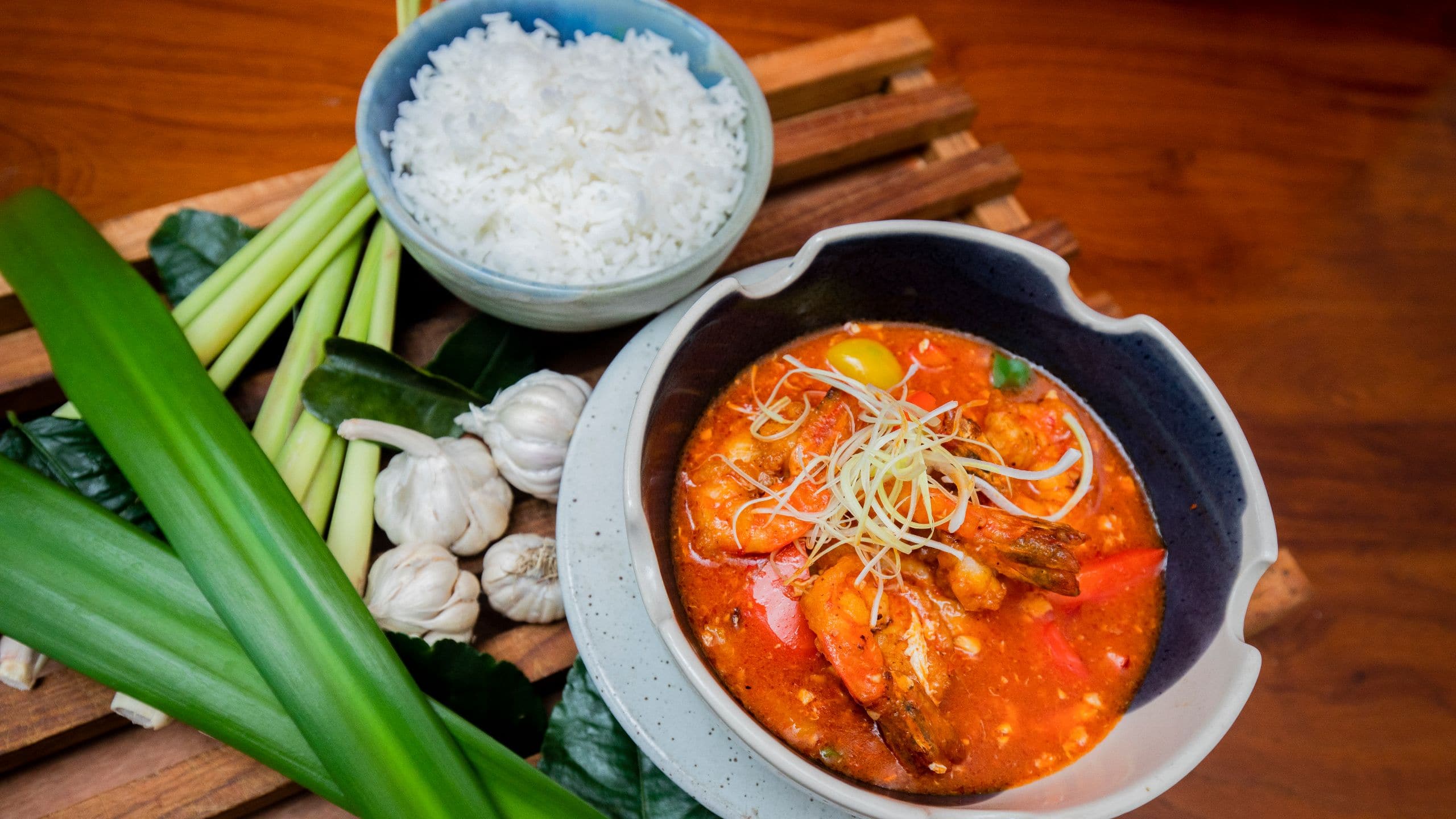 Park Hyatt Chennai Singaporean Prawns With Jasmine Rice