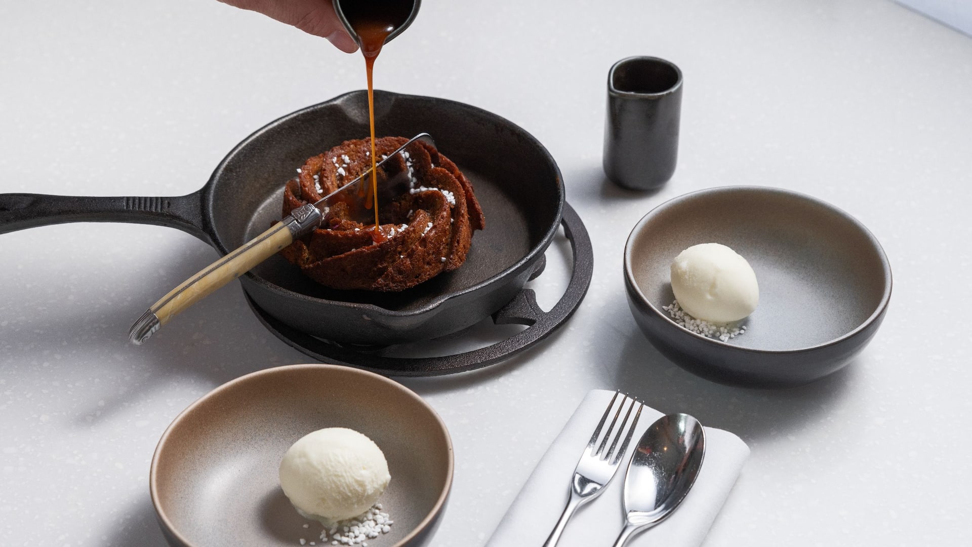 Hyatt Regency London - The Churchill Sticky Toffee Pudding