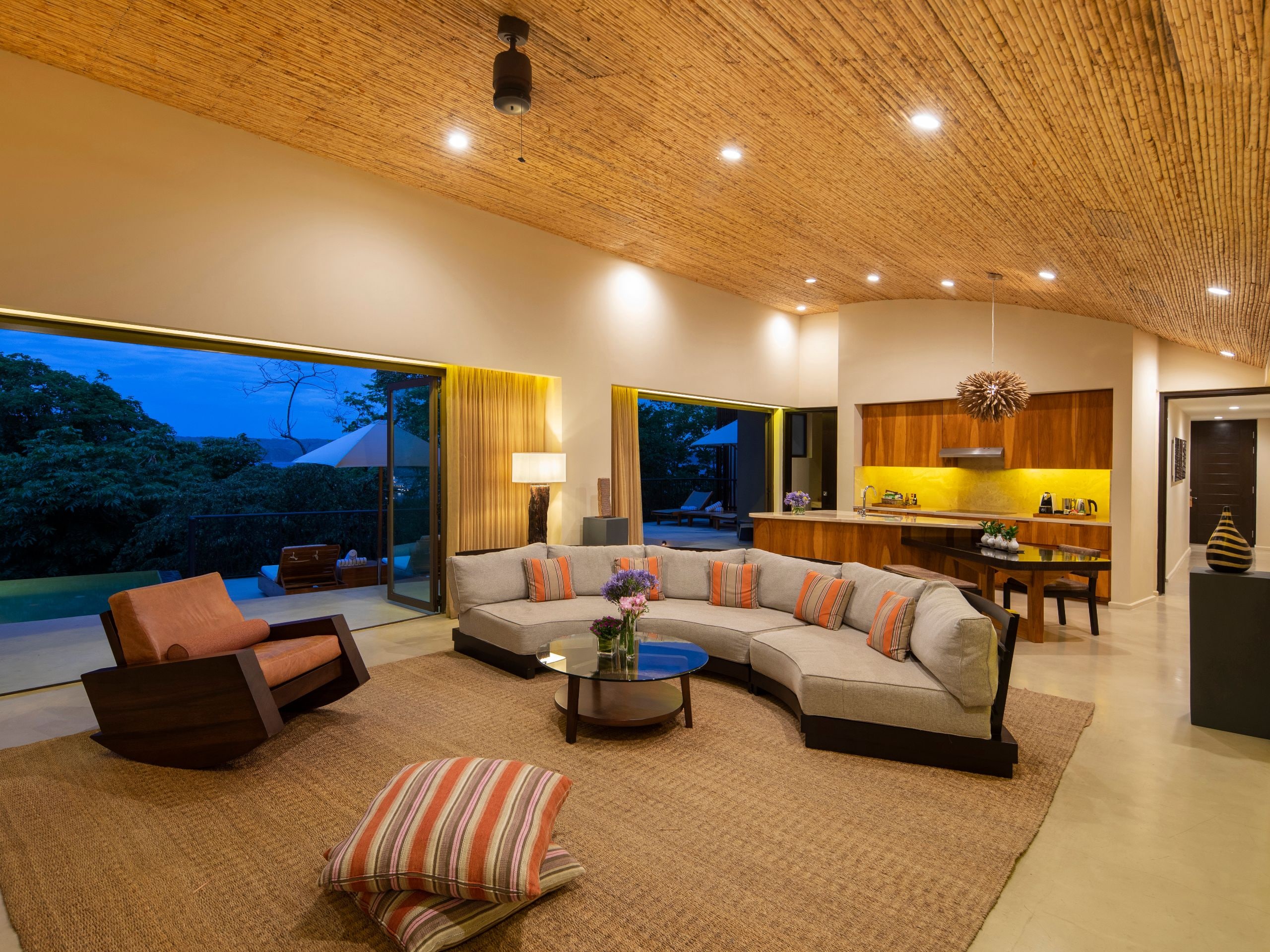 Andaz Costa Rica Resort at Peninsula Papagayo Presidential Suite Living Room