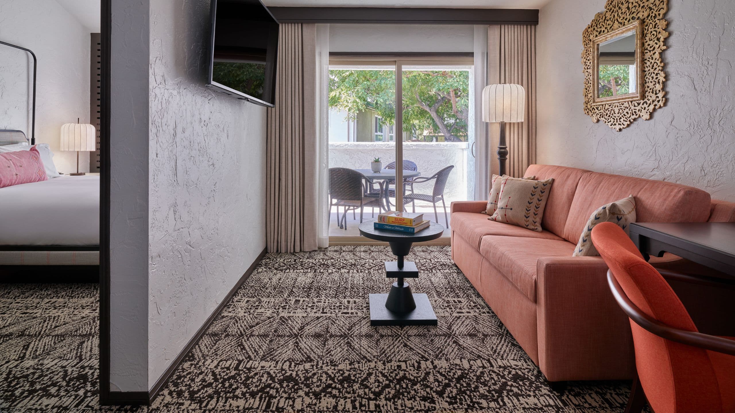 Mar Monte Hotel Santa Barbara House Jr Suite Living Room