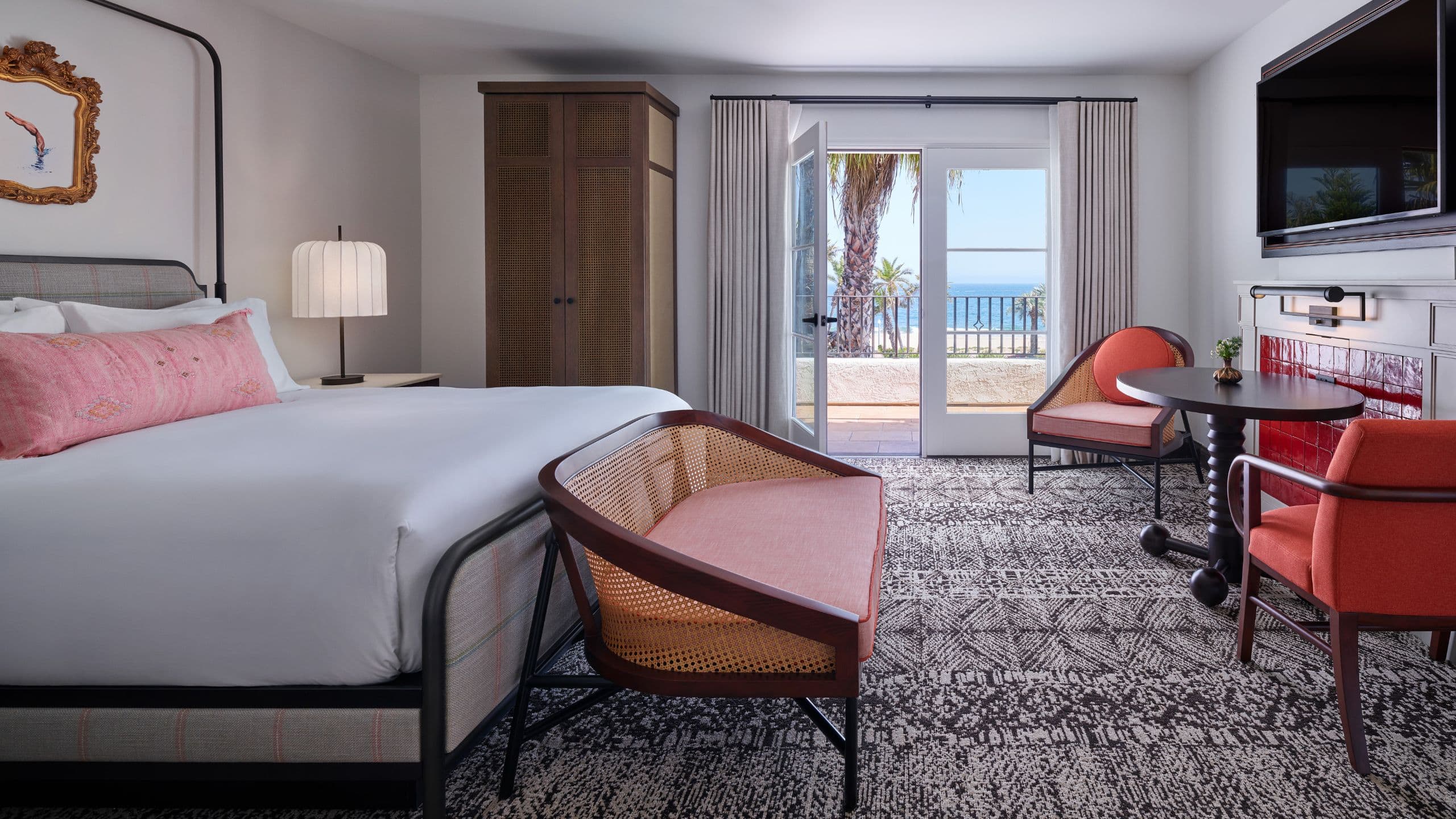 Mar Monte Hotel Santa Cruz Suite Bedroom