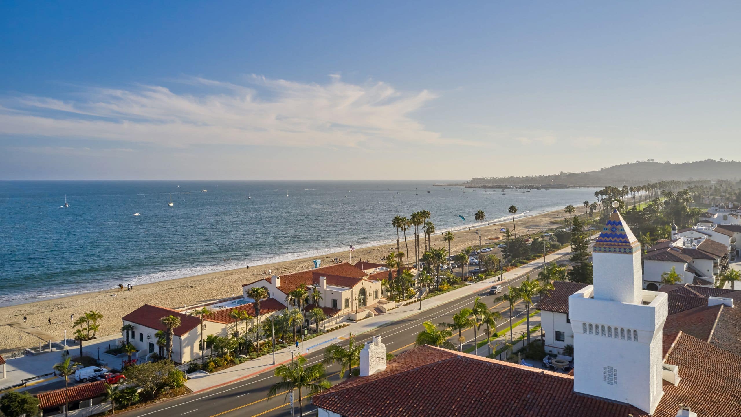 Mar Monte Hotel Aerial Rooftop View