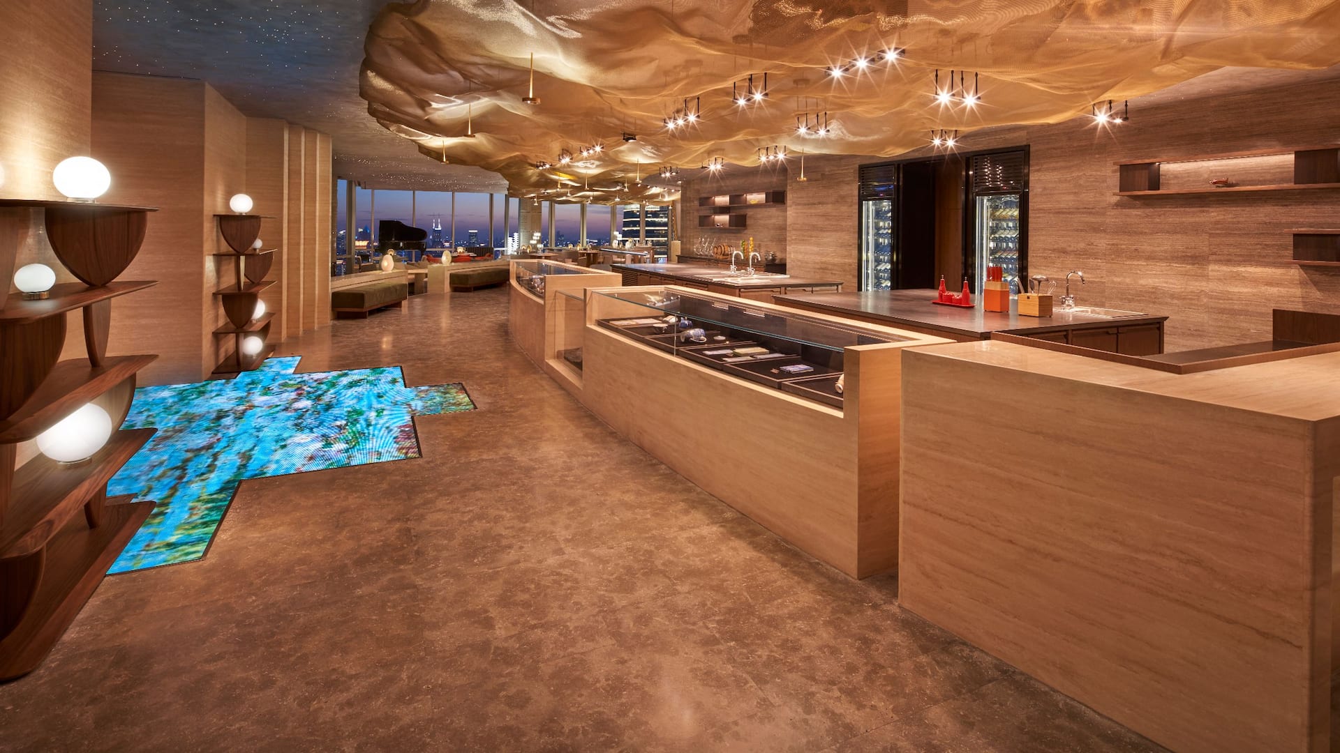 Grand Hyatt Shanghai Impression Open Kitchen