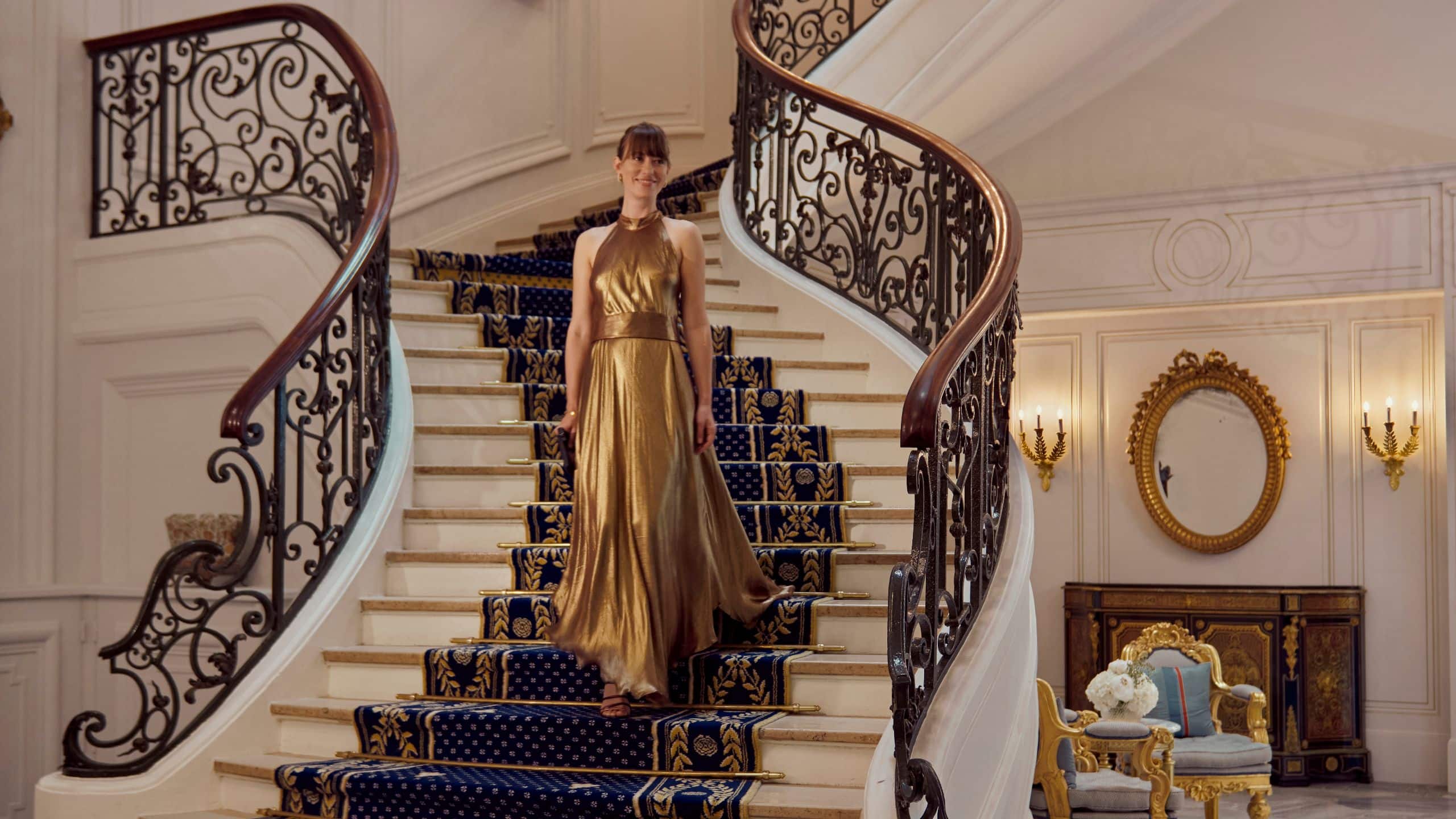 Hôtel du Palais Biarritz Lobby Stairs