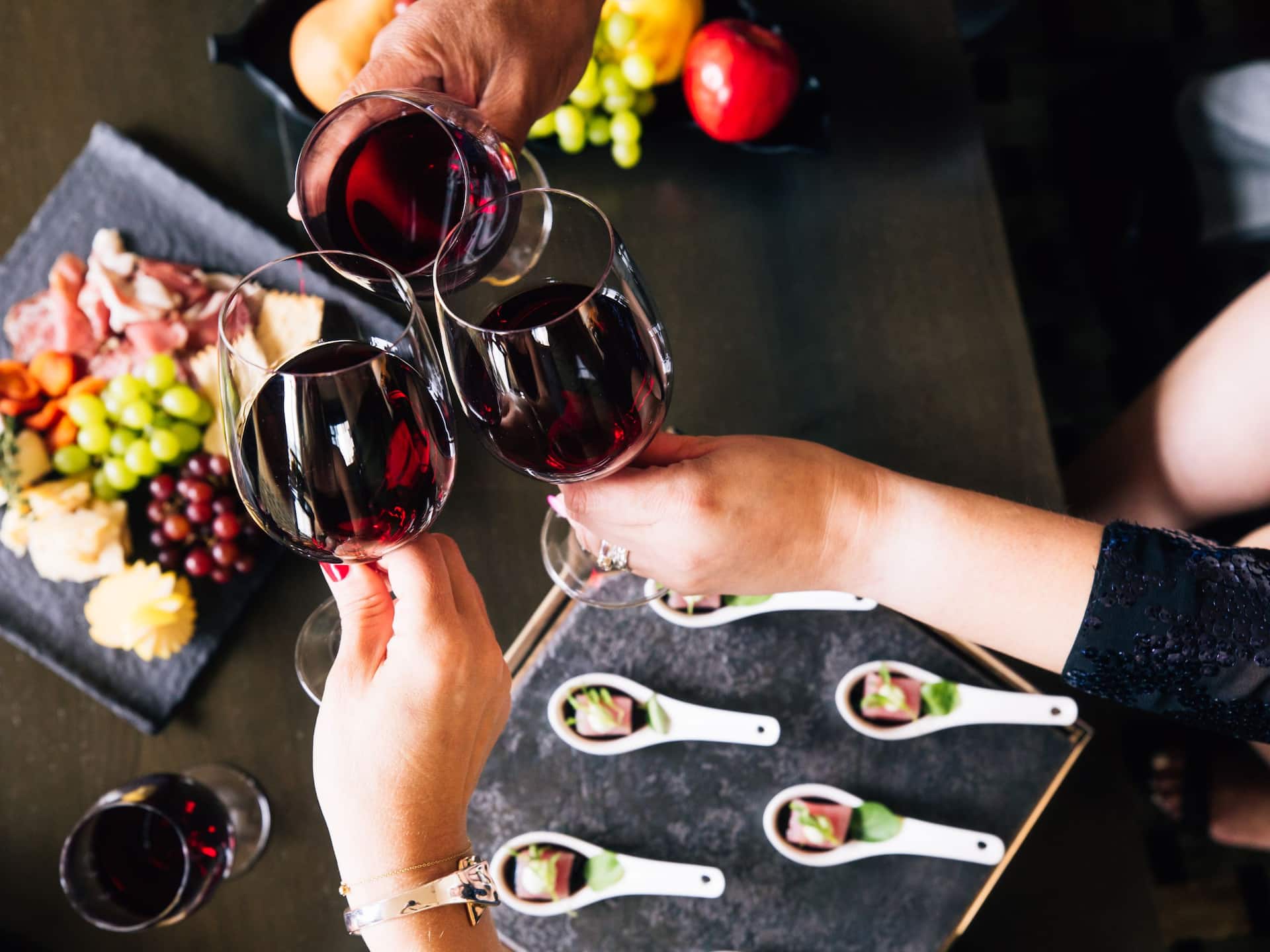 Grand Hyatt Seattle Charcuterie With Wine