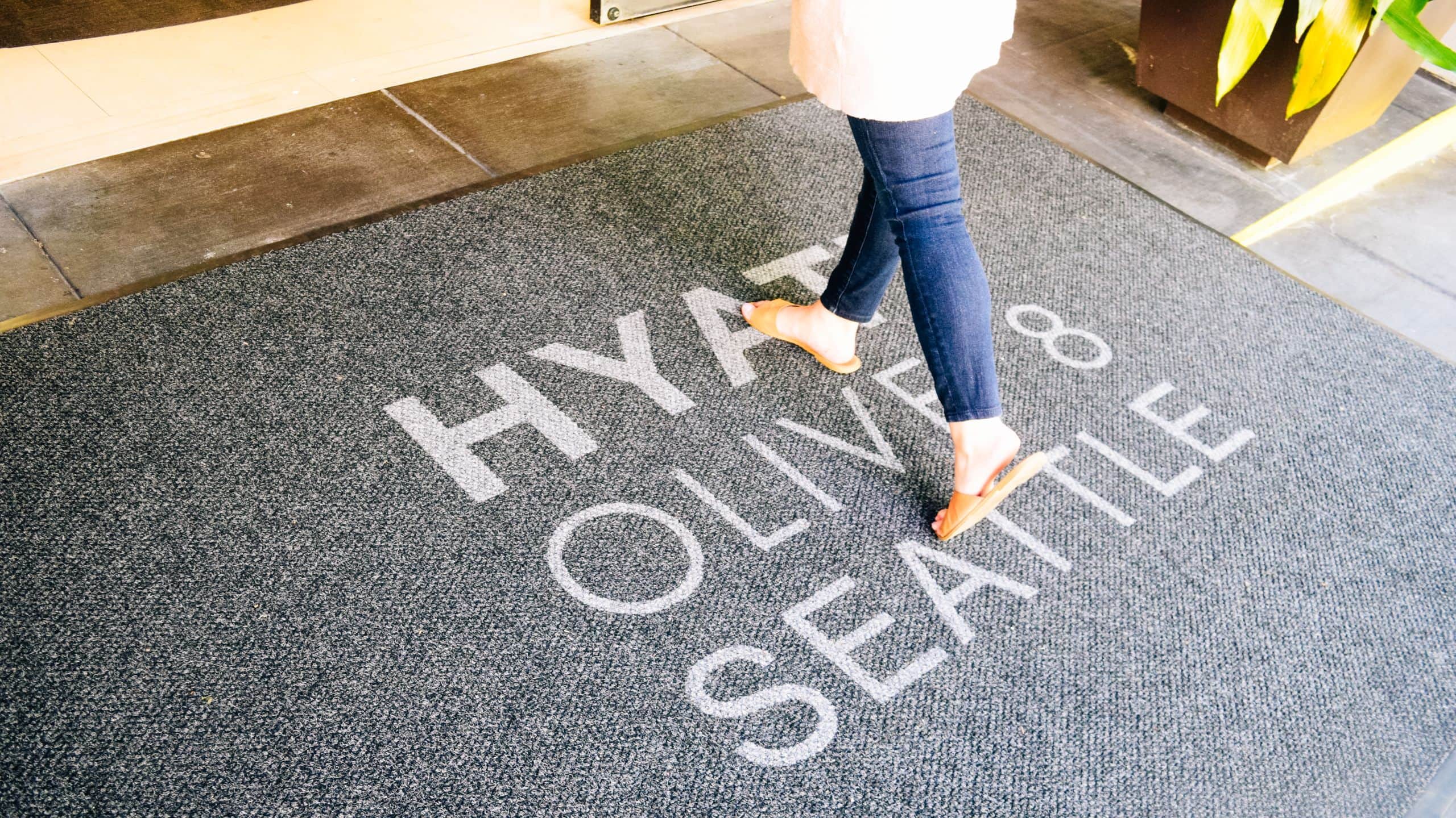 Hyatt at Olive 8 Entry