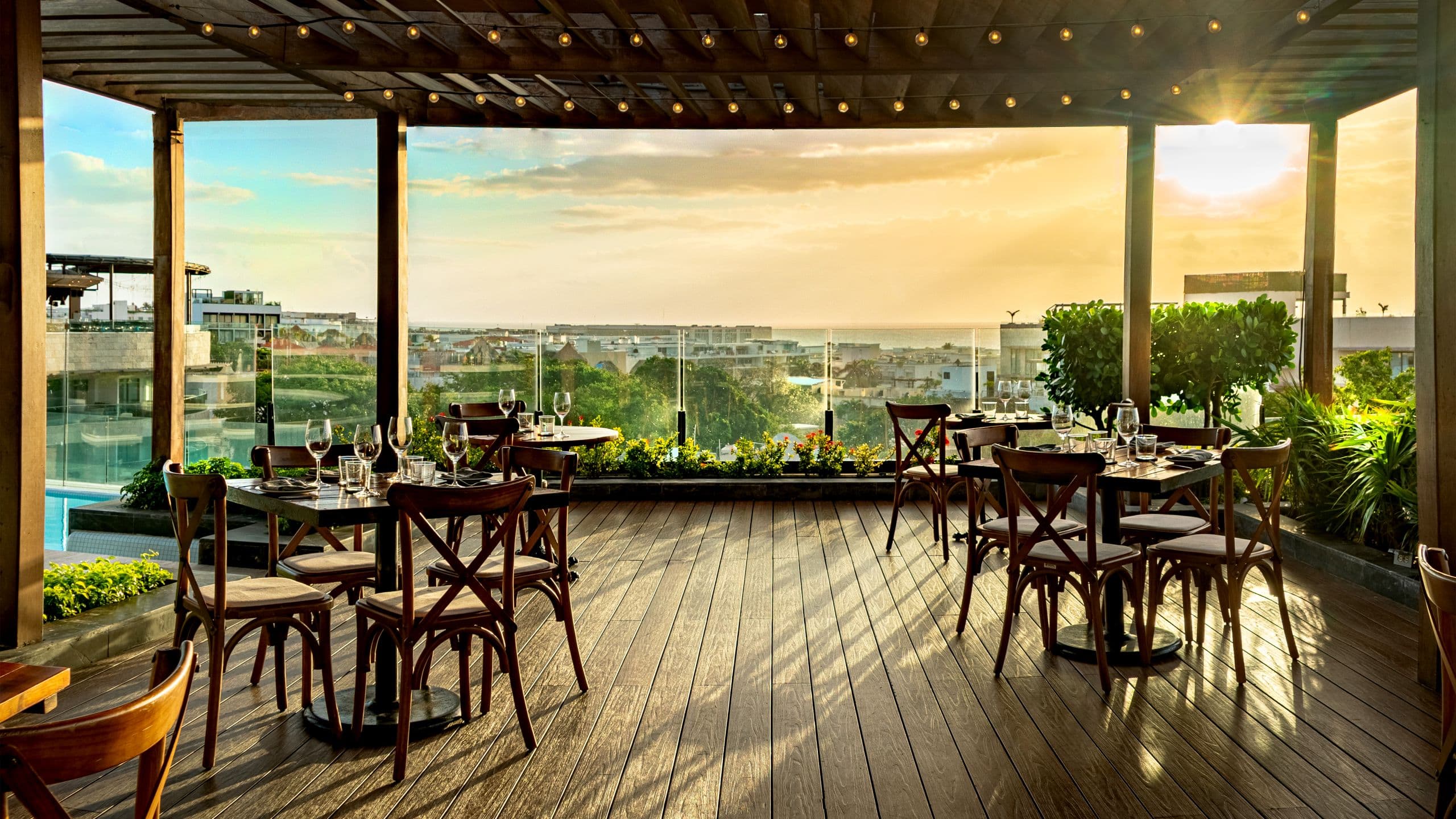 Thompson Playa del Carmen Main House Cinco Deck
