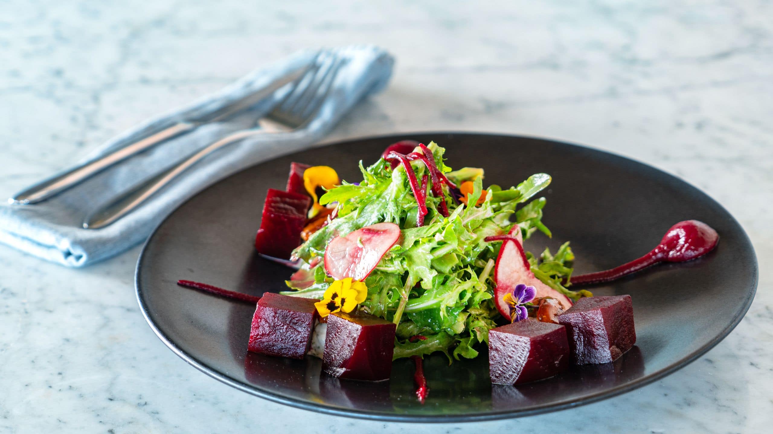 Hyatt Centric Playa del Carmen Roasted Salad