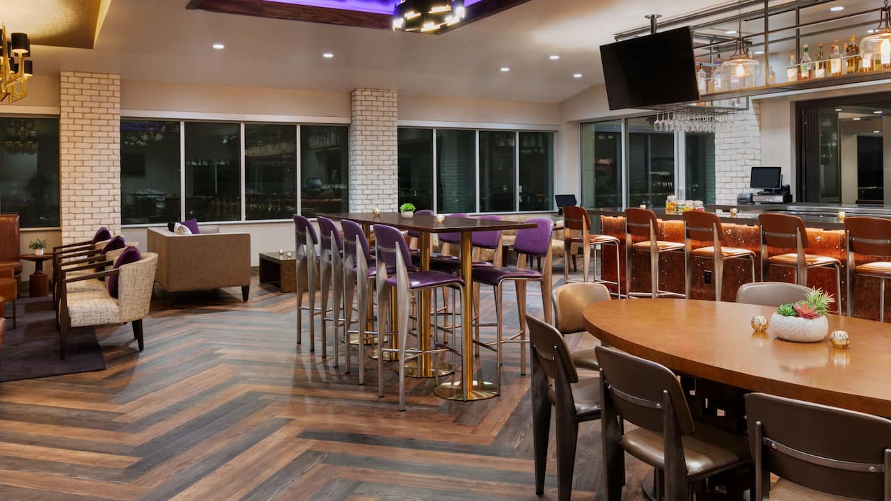 Lot 12 Rooftop Bar Setup