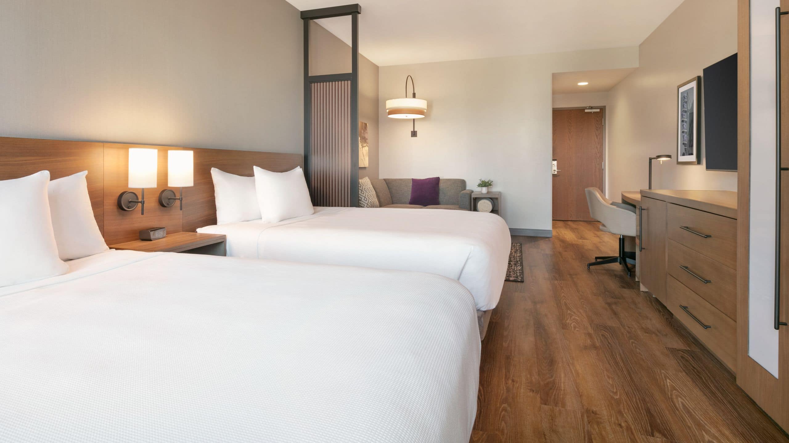 Hyatt Place Fort Worth / TCU Two Queen With Sofa Sleeper Layout