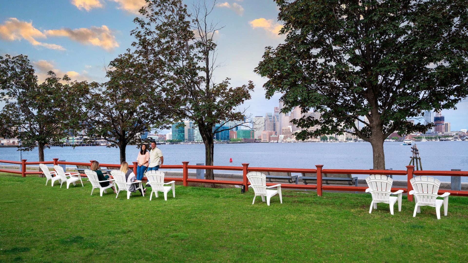 Hyatt Regency Boston Harbor Lawn Chairs