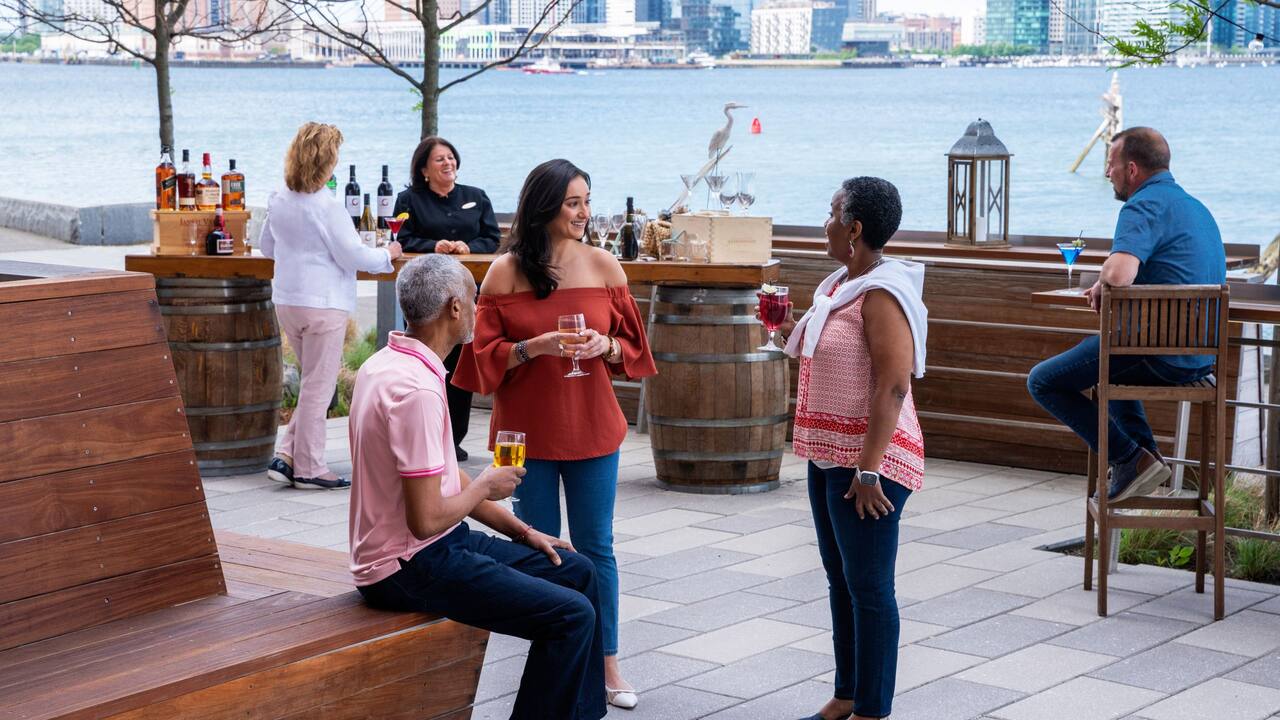 West lawn bar