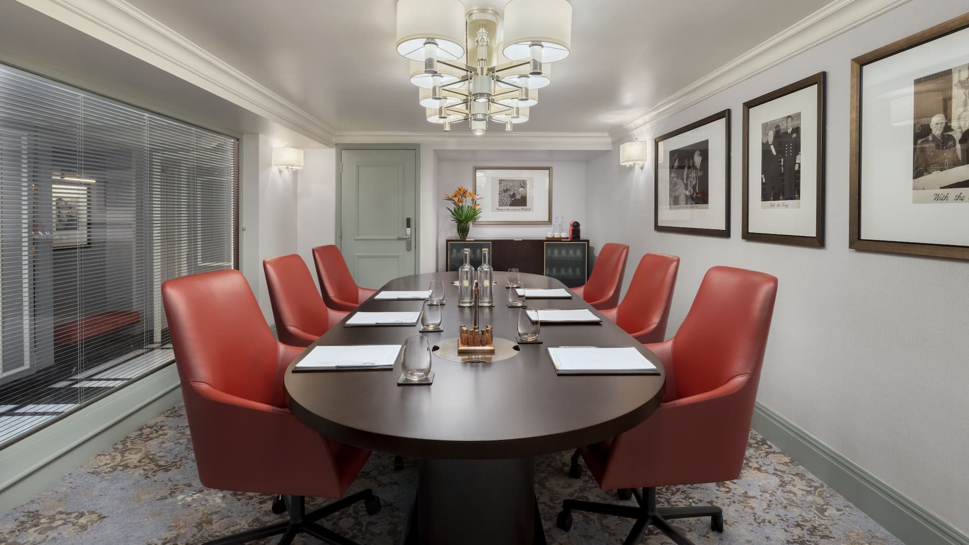 Hyatt Regency London - The Churchill Boardroom I Full View