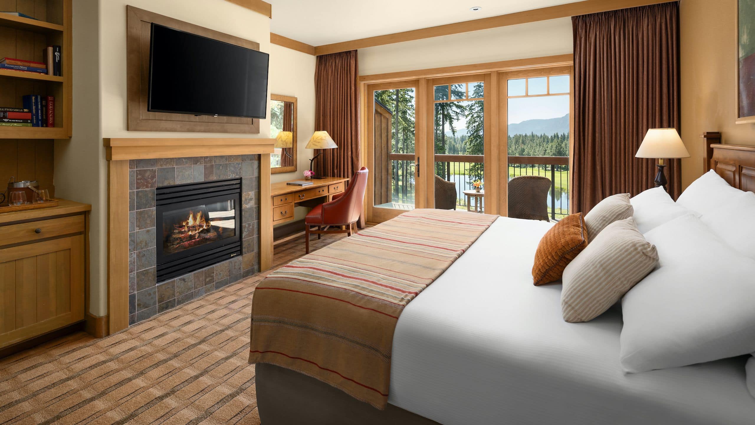 Suncadia Resort Inn King Golf View