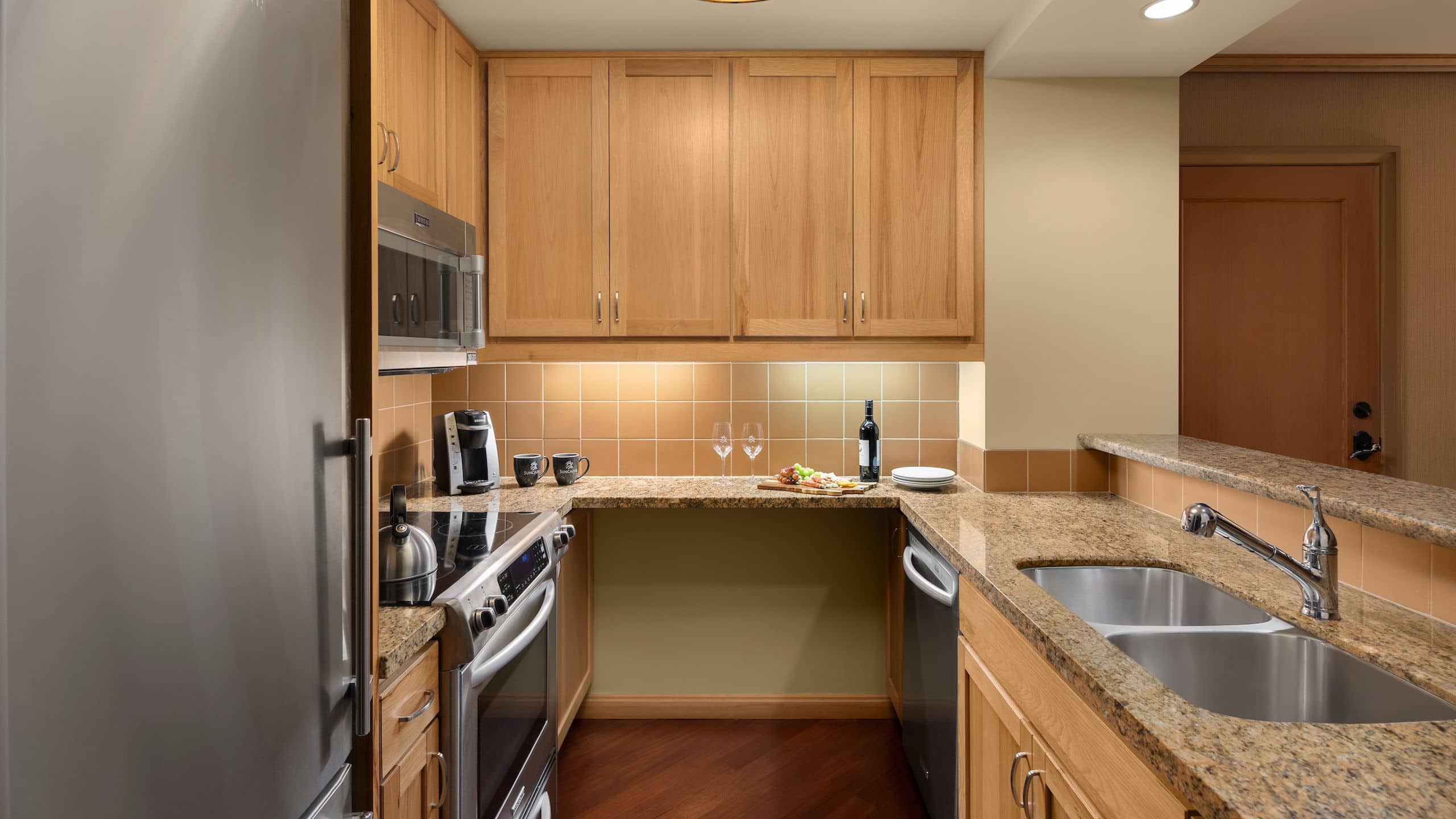 Suncadia Resort Lodge Two Bedroom Kitchen