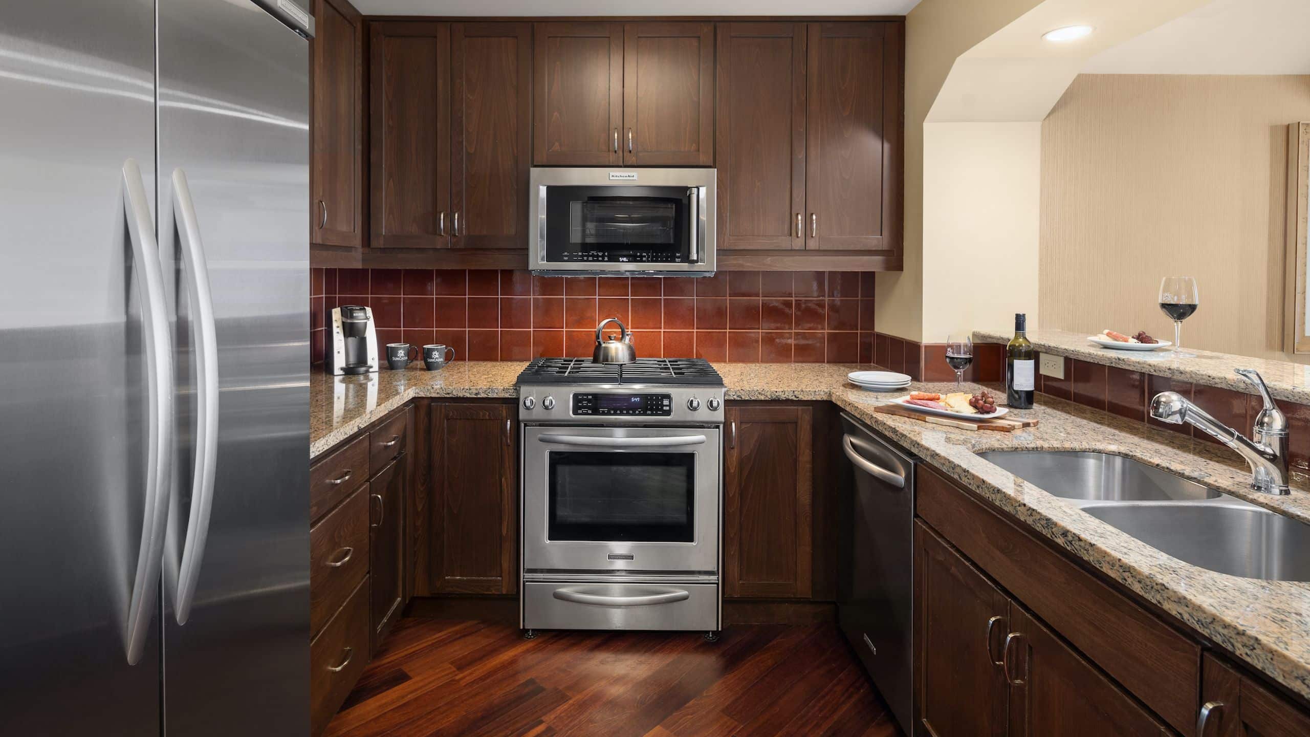 2 of 5 Suncadia Resort Lodge Two Bedroom Kitchen