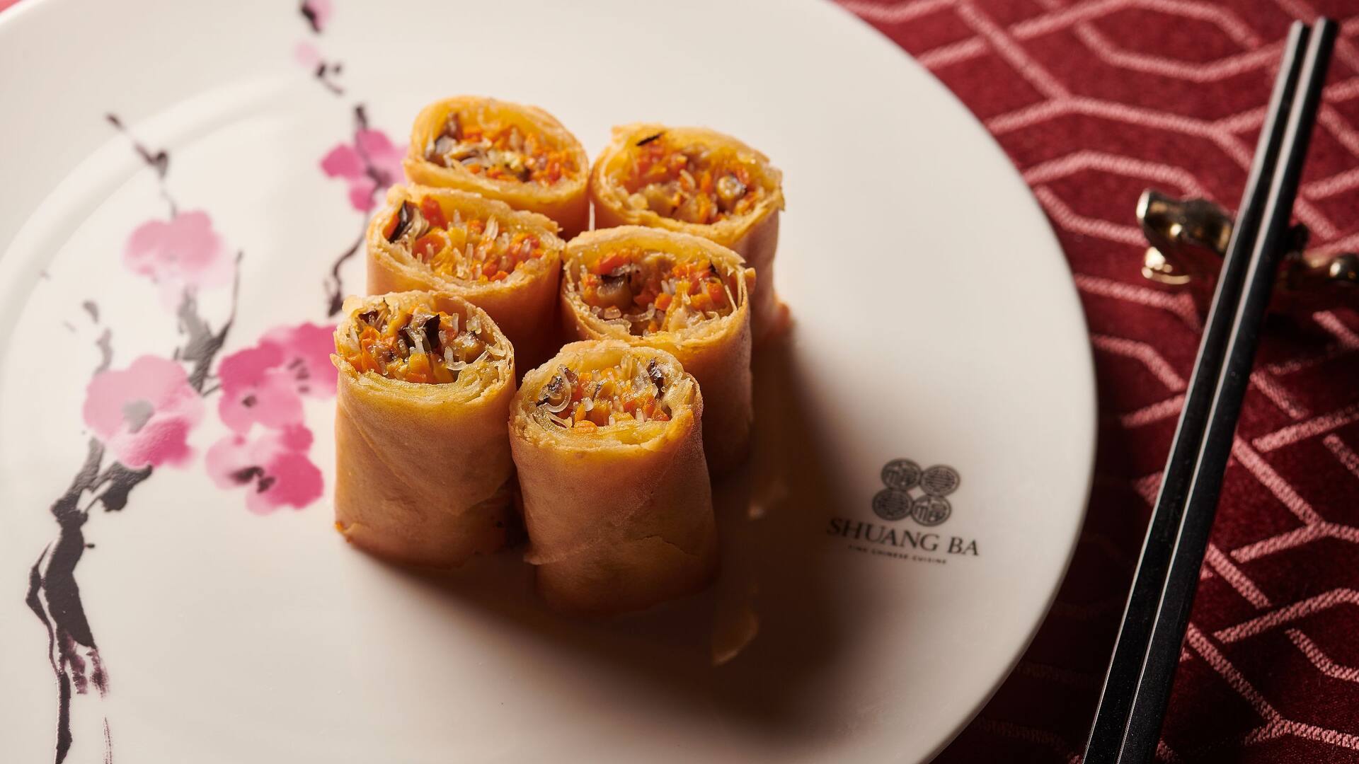 Shuang Ba Veg Spring Rolls