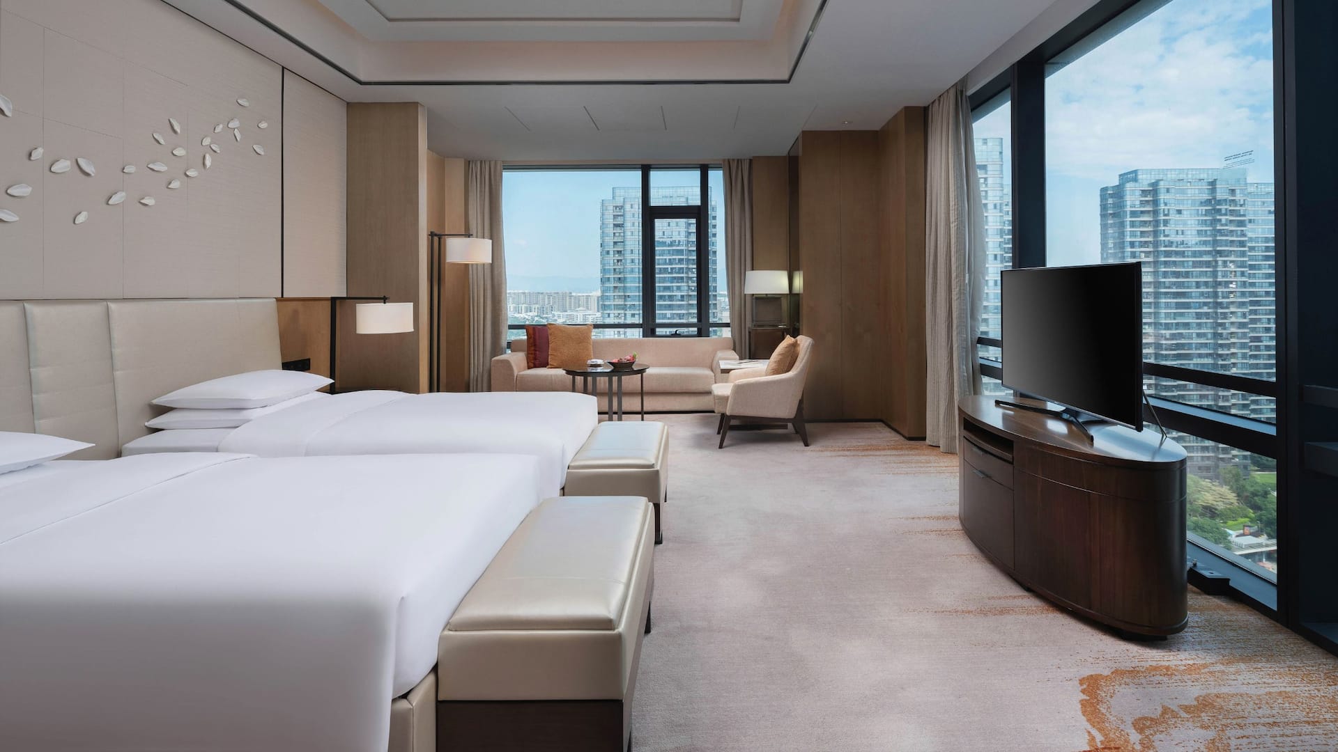 Hyatt Regency Fuzhou Cangshan Club Deluxe Twin Guestroom