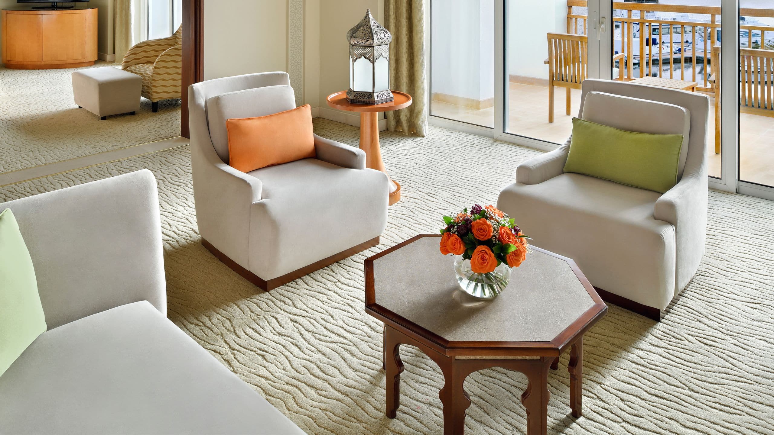 4 of 5 Park Hyatt Dubai Park Suite Skyline Living Room