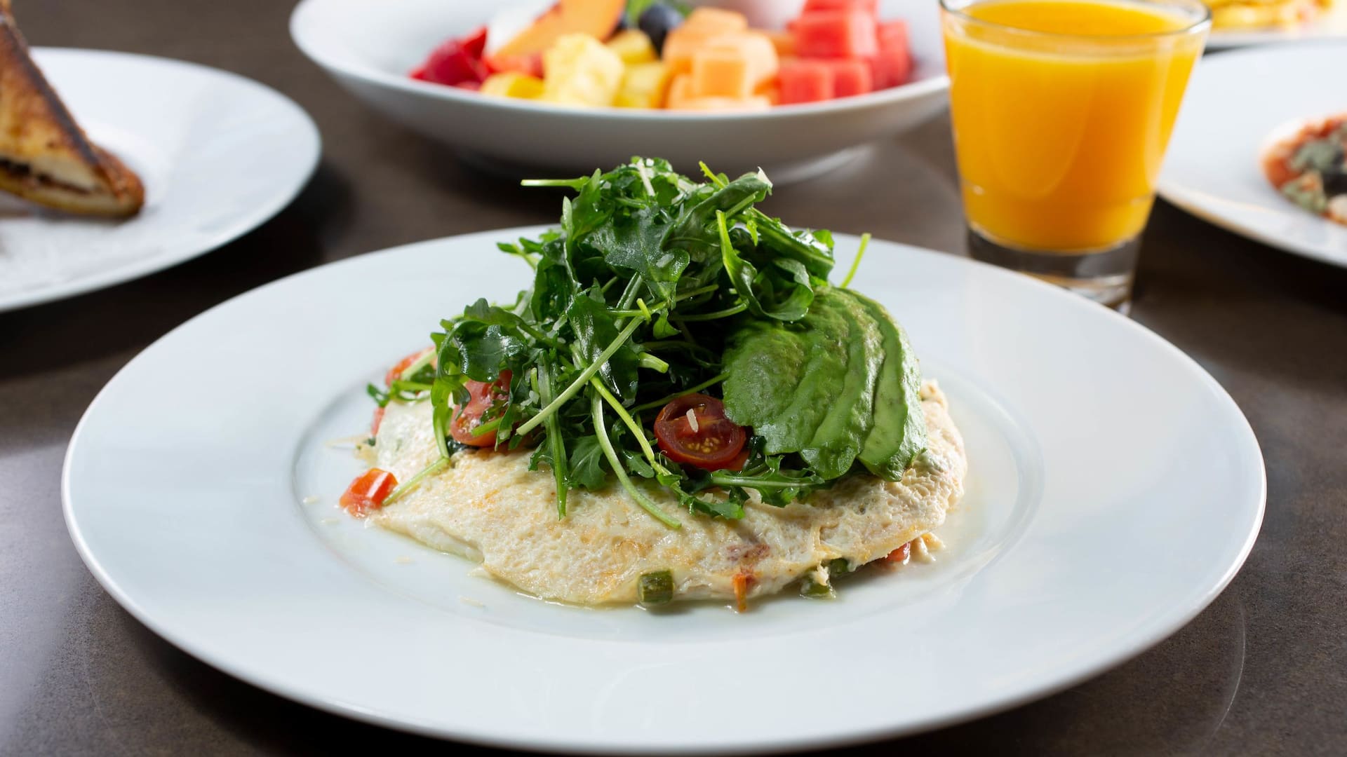 Hyatt Regency Orange County Egg White Frittata