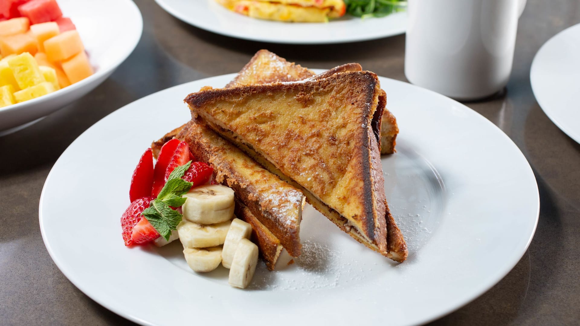 Hyatt Regency Orange County French Toast With Fruit
