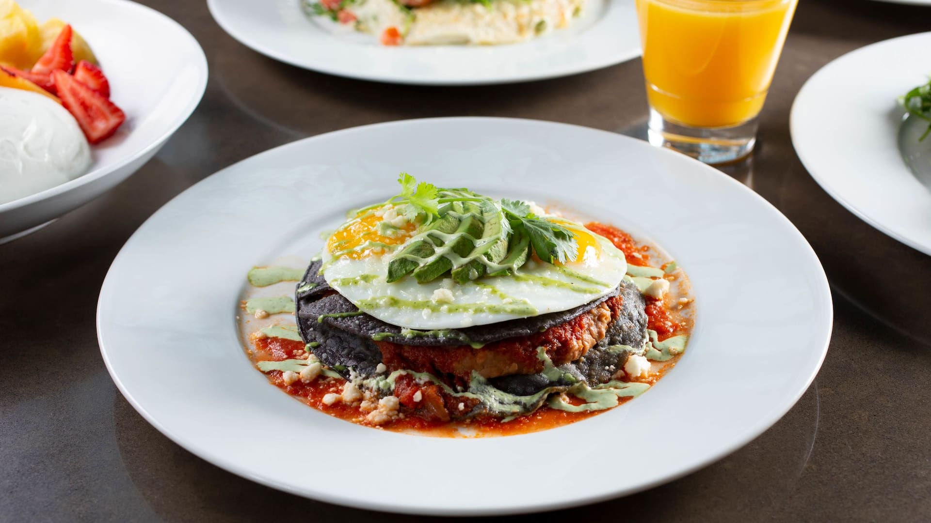 Hyatt Regency Orange County Huevos Rancheros
