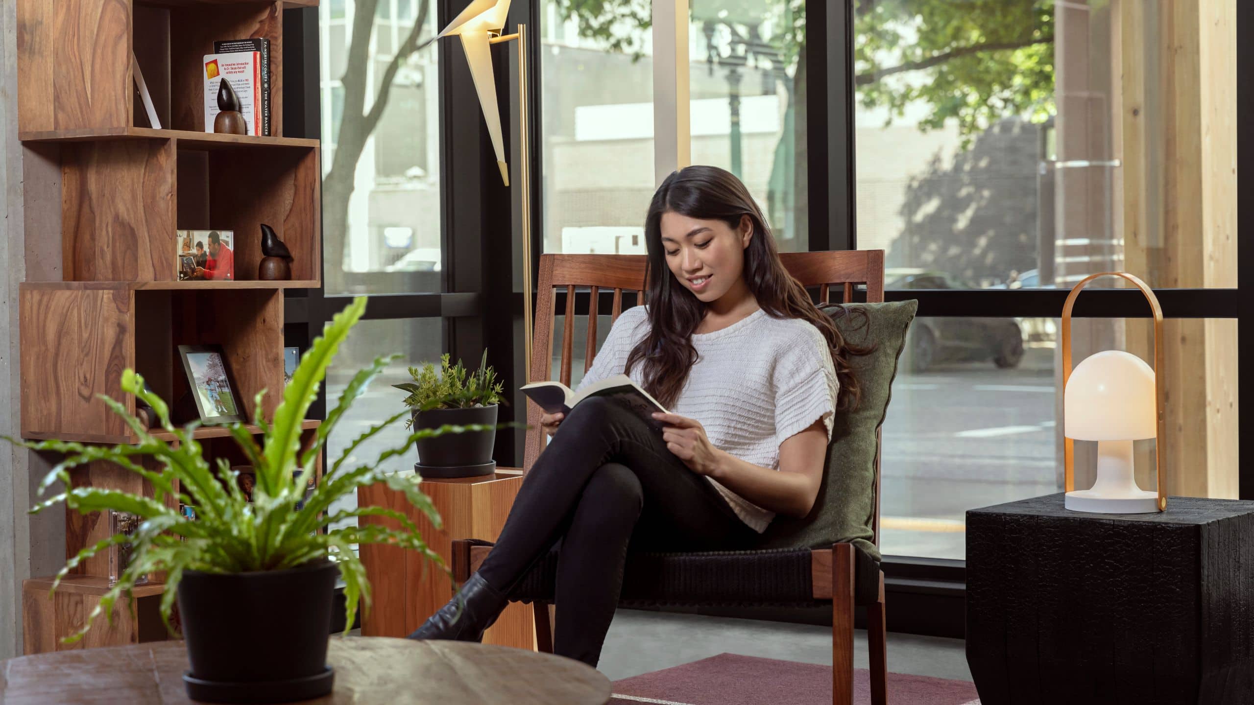 Hyatt Centric Downtown Portland Lobby Tent Reading