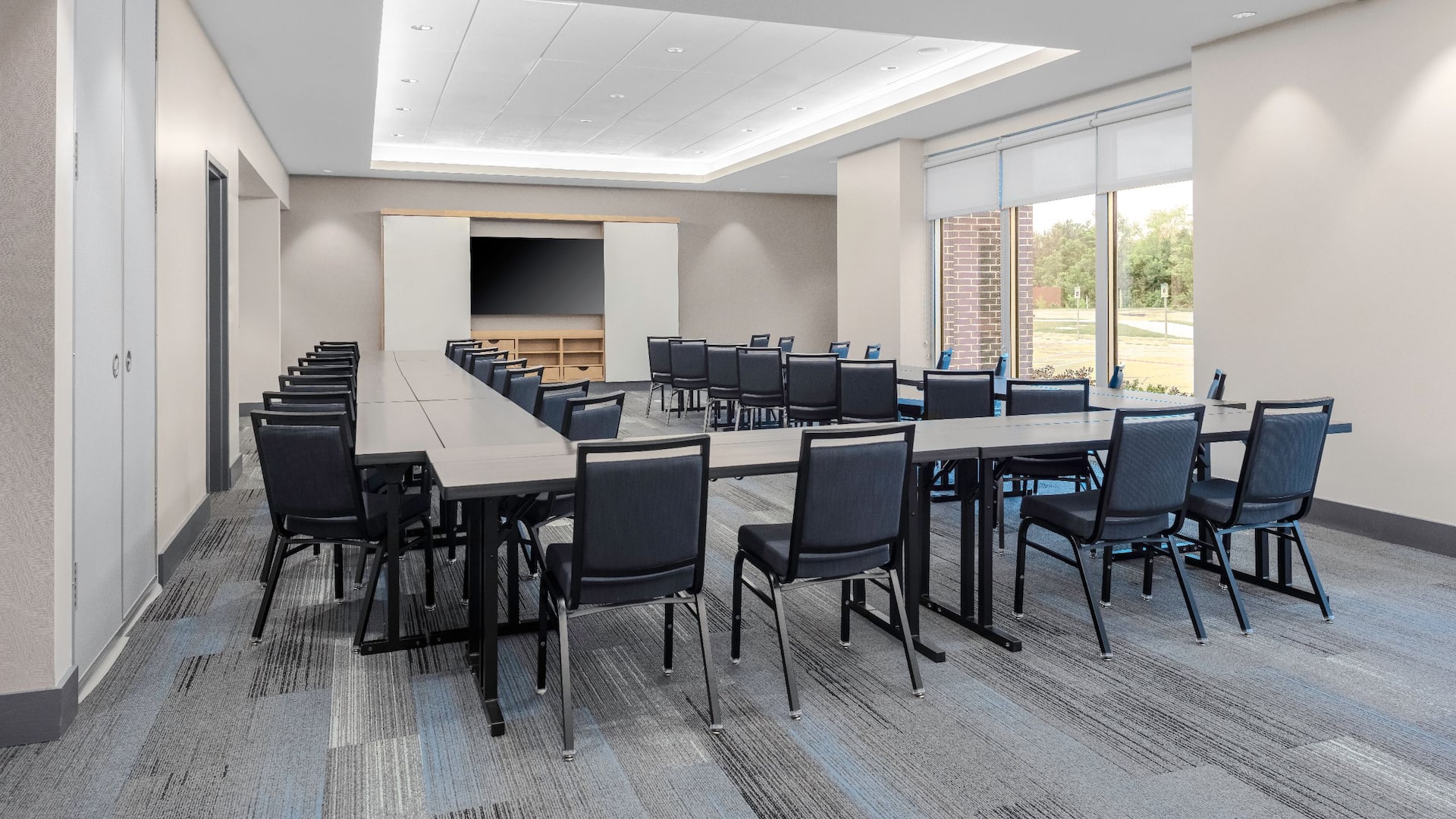 1 of 2 Hyatt House The Woodlands / Shenandoah Meeting UShape Setup