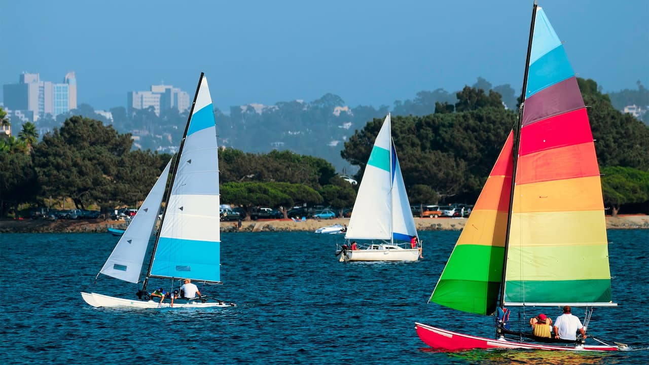 Mission Bay Sailboats