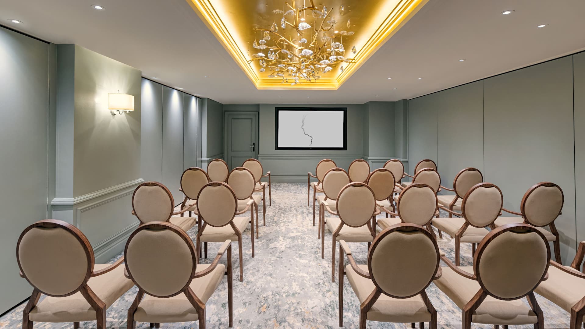 2 of 4 Hyatt Regency London - The Churchill Studios Theatre Setup