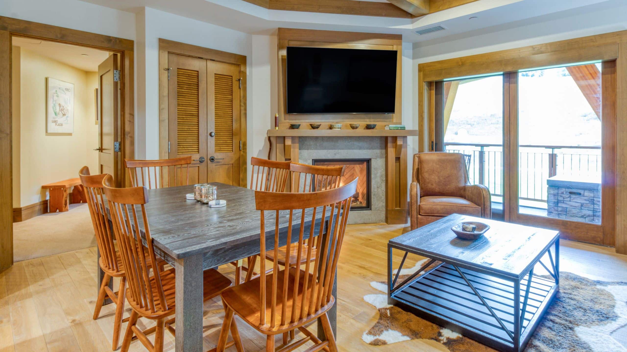 3 of 5 The Lodge at Spruce Peak Club Residence 308 Dining Room