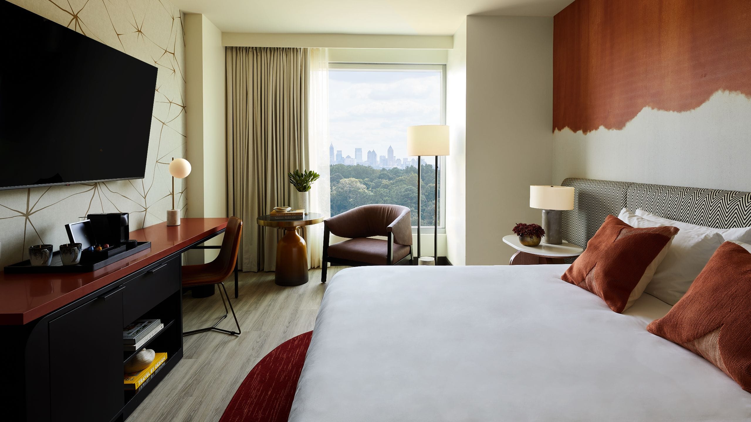 Hyatt Centric Buckhead Atlanta King Guestroom