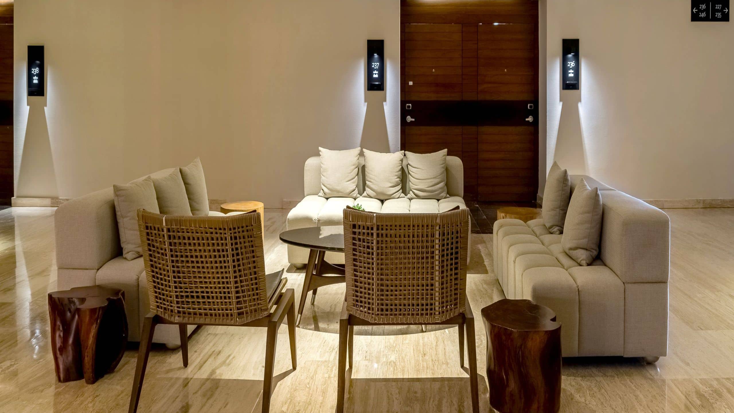 Thompson Playa del Carmen Main House Common Living