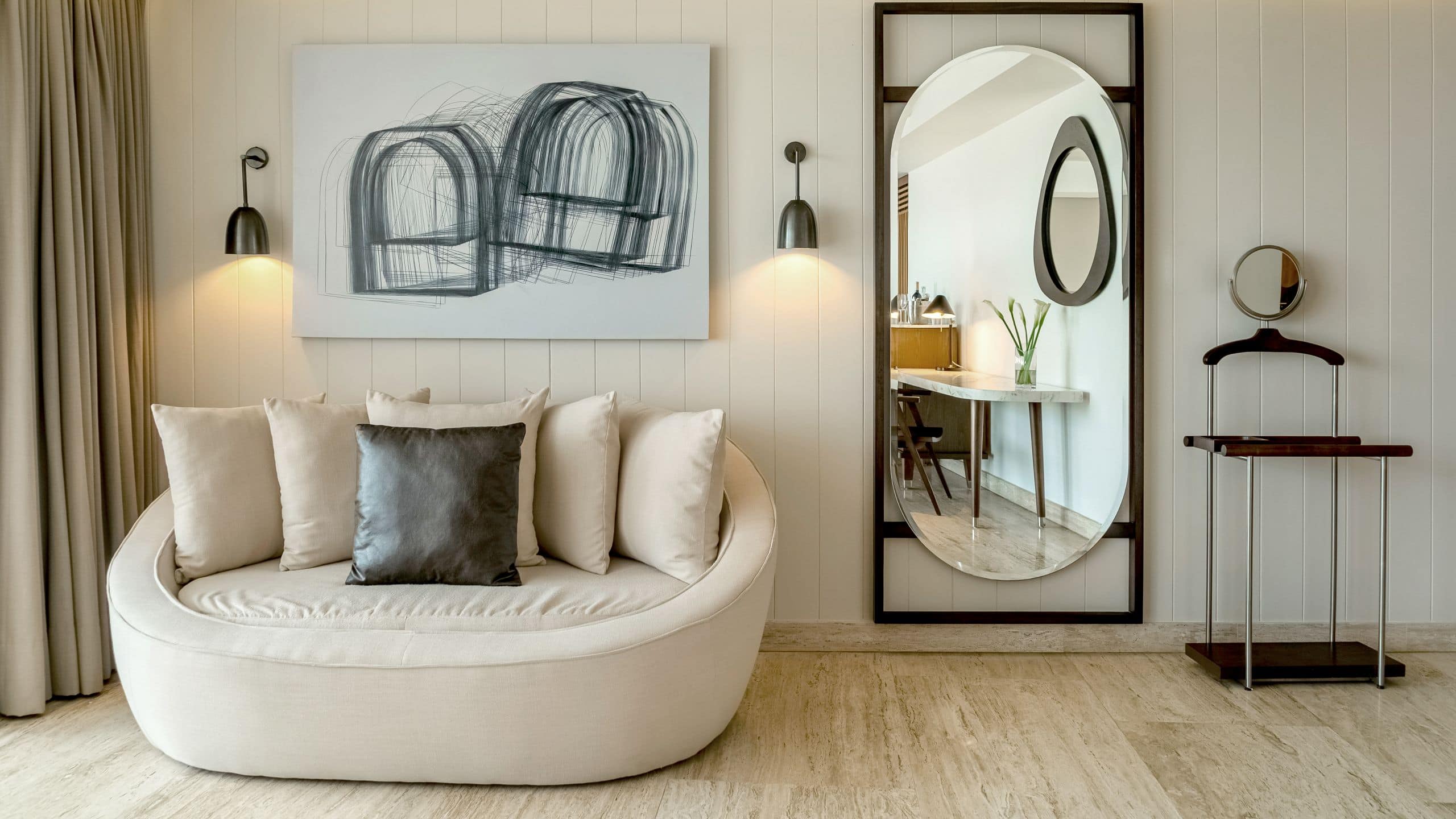 Thompson Playa del Carmen Main House Calle And Quinta Suite Sofa