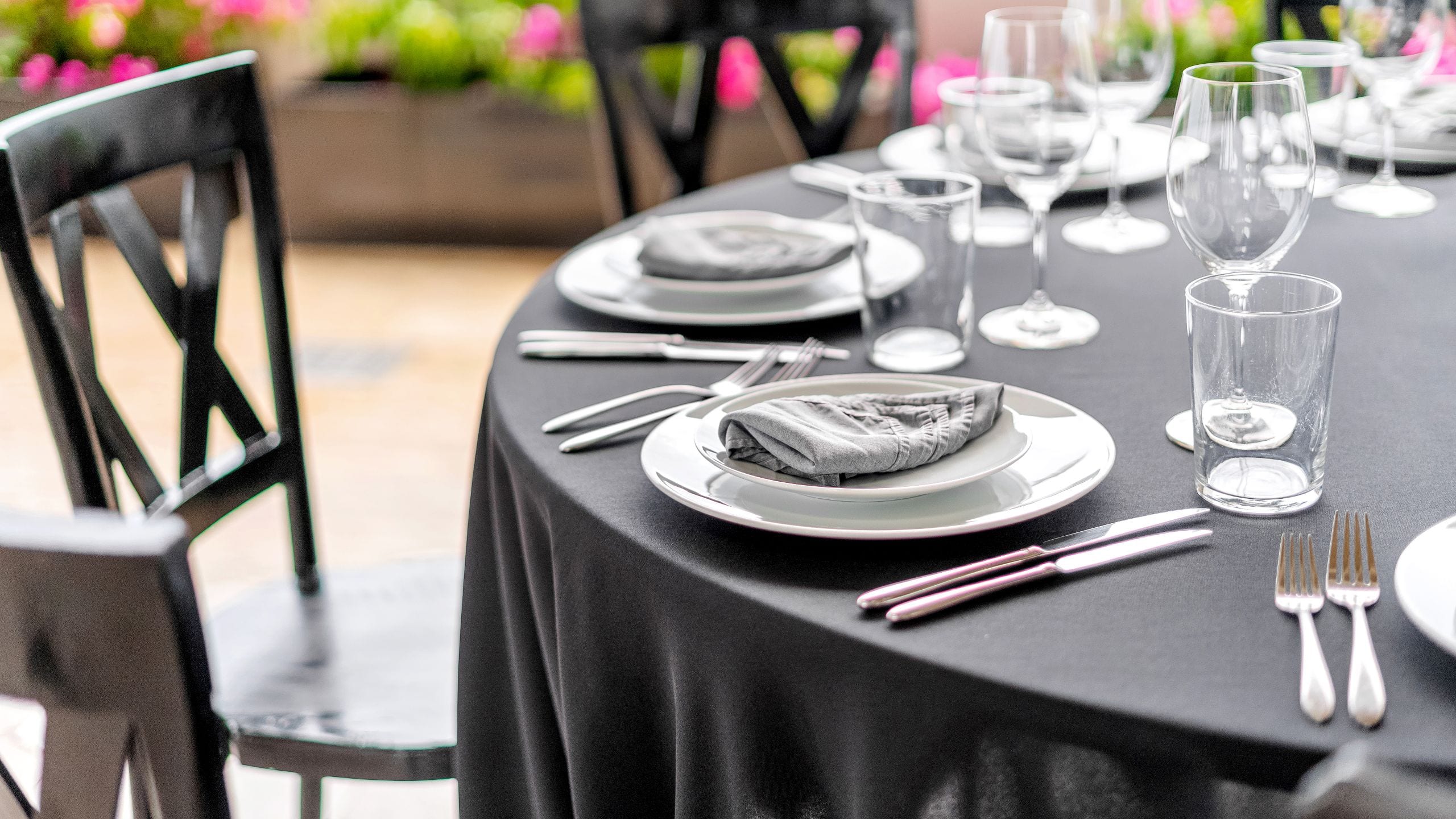 Thompson Playa del Carmen Main House Wedding Setup