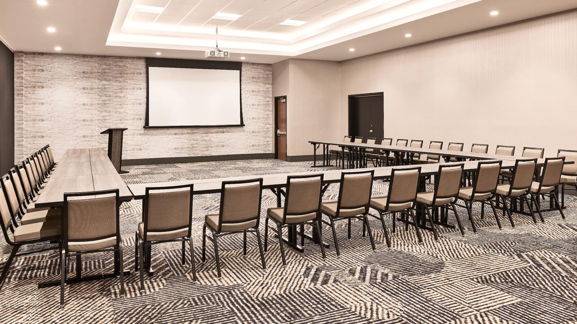 Hyatt Place Phoenix / Downtown Ballroom U shaped Setup